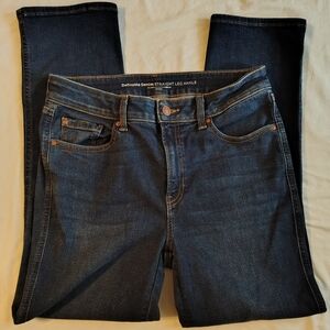 Chico's Defineme Denim Straight Leg Ankle Jeans Size 29